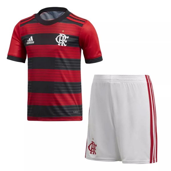 Camiseta Flamengo 1ª Niño 2018-2019 Rojo